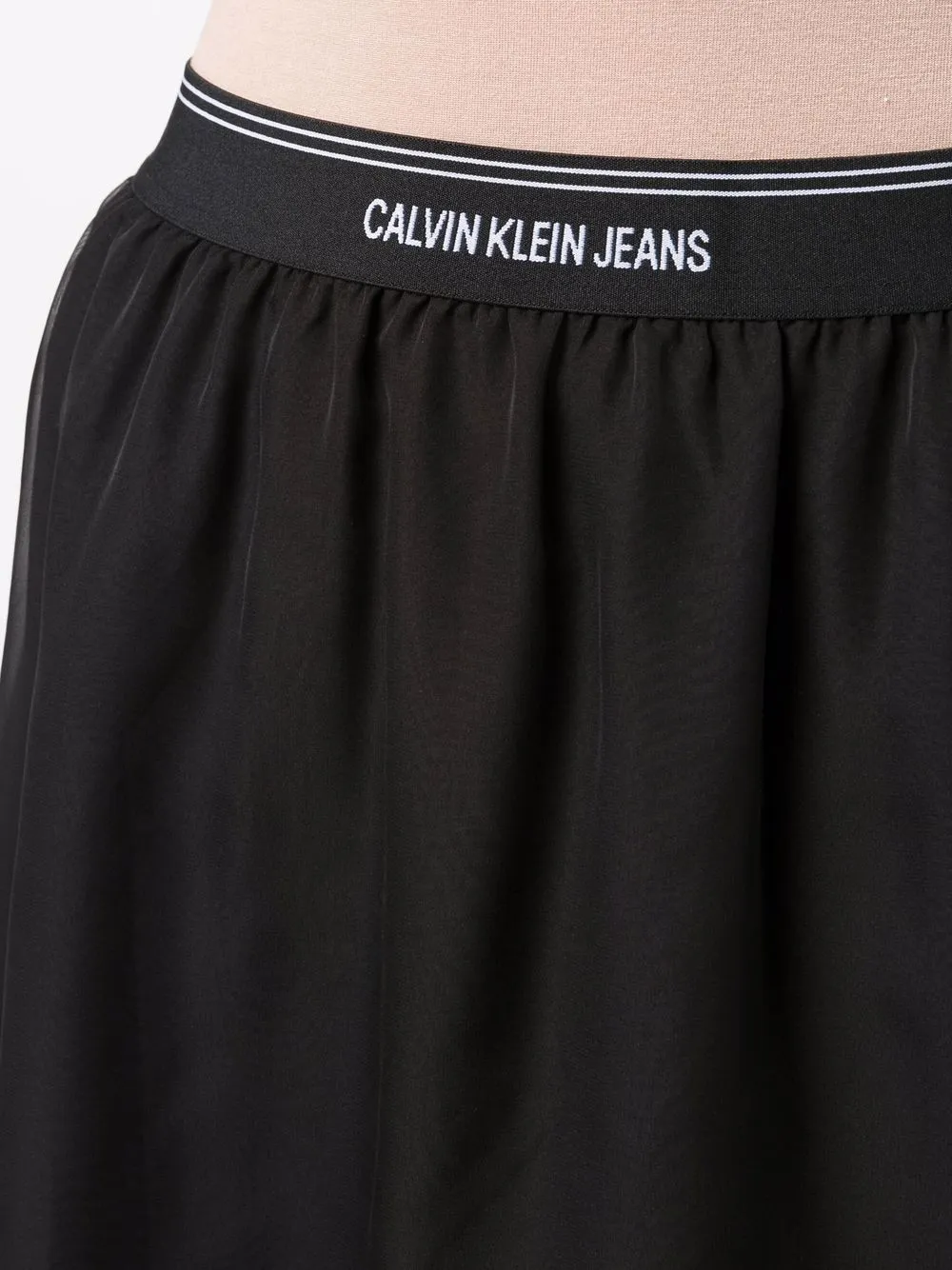 фото Calvin klein jeans юбка мини с логотипом на поясе