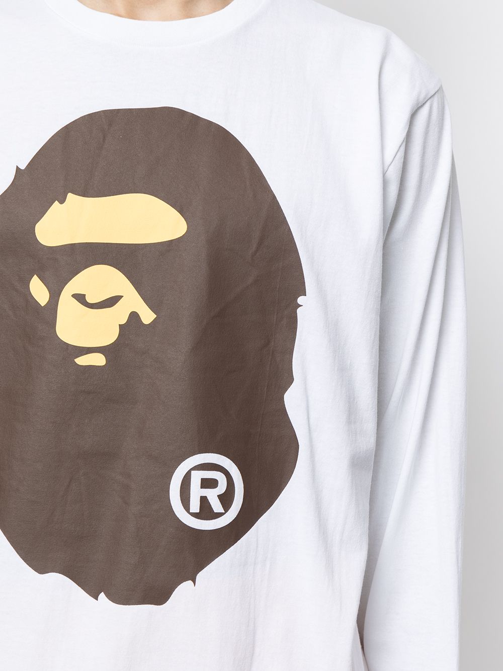 фото A bathing ape® футболка с логотипом bape