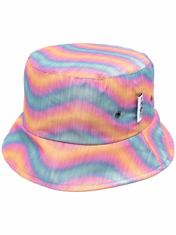 Mackintosh Wave Nylon Bucket Hat - Farfetch