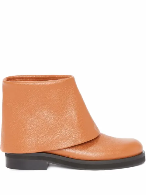 jw anderson foldover boots