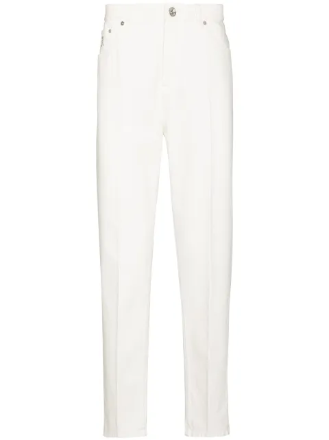 Brunello Cucinelli dyed-effect trousers