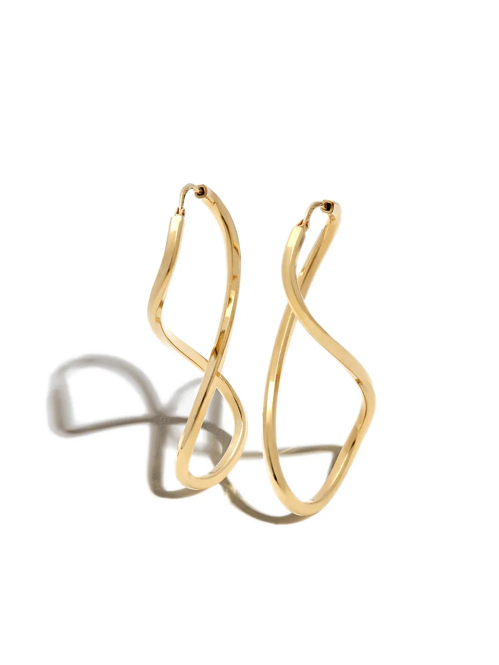 

Loren Stewart spiral hoop earrings - Gold