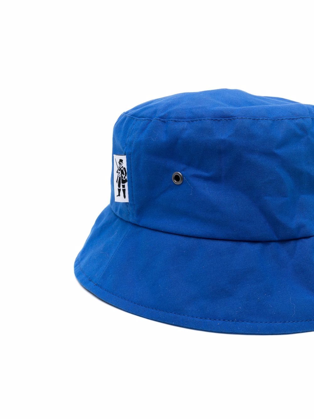 Shop Mackintosh Waxed Bucket Hat In 蓝色