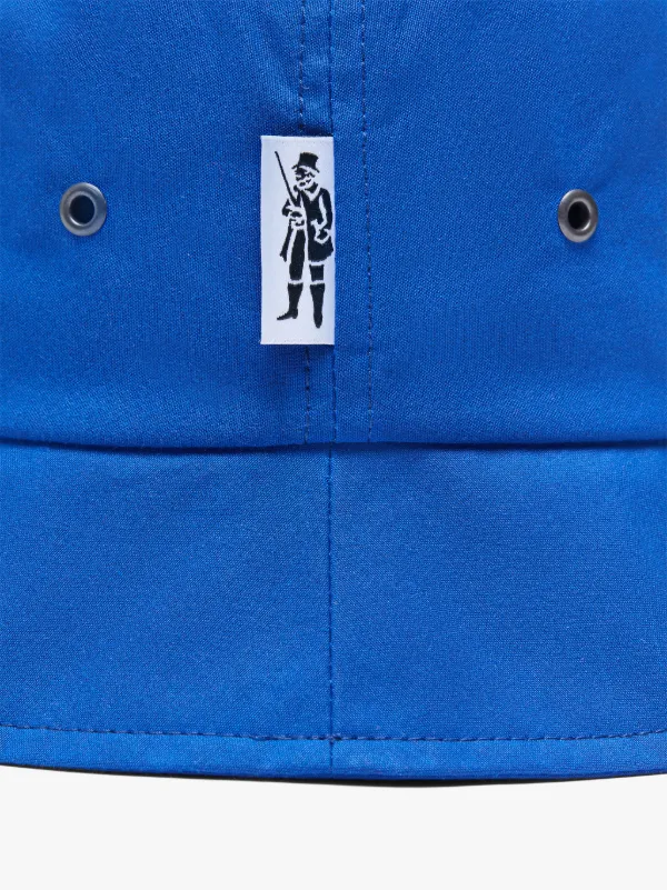 PELTING Royal Blue Waxed Cotton Bucket Hat | ACC-HA05
