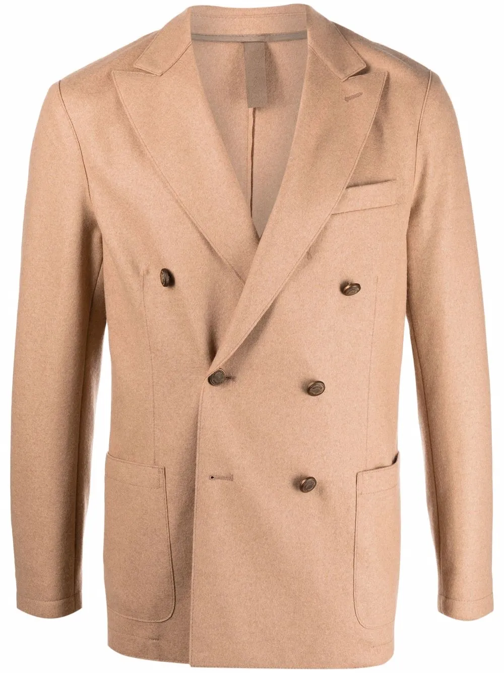 nude tailored blazer