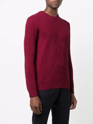 ribbed round neck jumper展示图