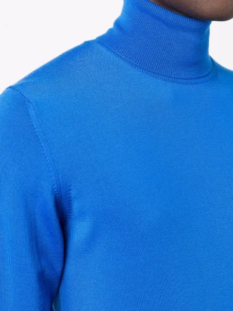 pale blue roll neck