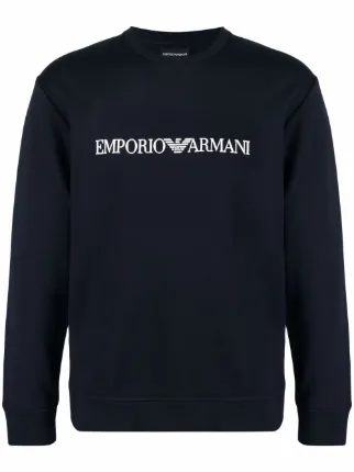 Emporio Armani ロゴ スウェットシャツ 通販 - FARFETCH