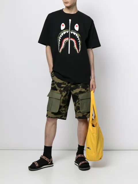 BATHING APE® Desert Camo Shark T-shirt 
