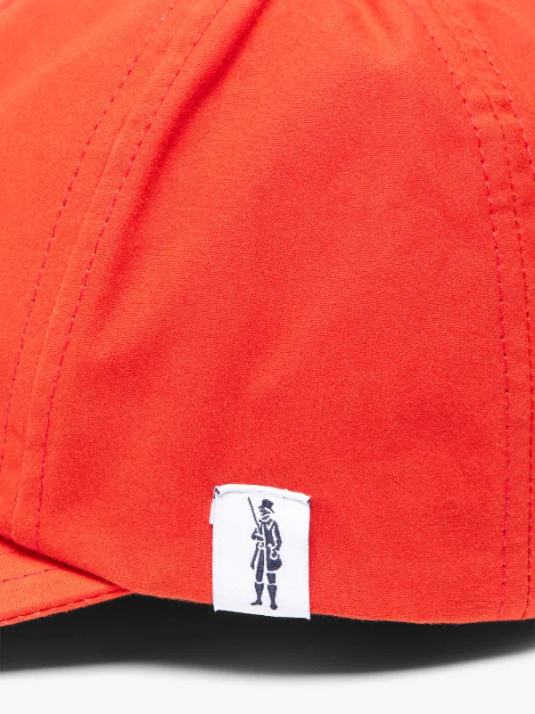 TIPPING Orange Waxed Cotton Baseball Cap | ACC-HA04