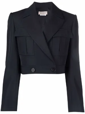 cropped evening jacket