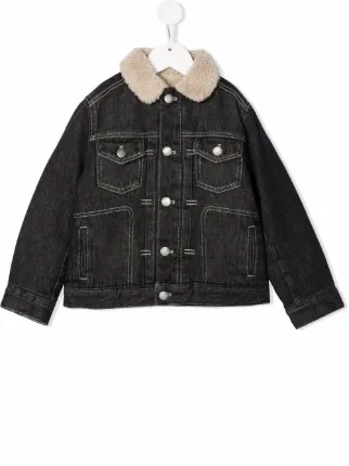 Bonpoint faux-shearling Collar Denim 