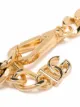Dolce & Gabbana logo-pendant chain-link key ring