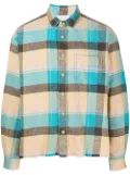 John Elliott Hemi plaid-print shirt - Multicolour