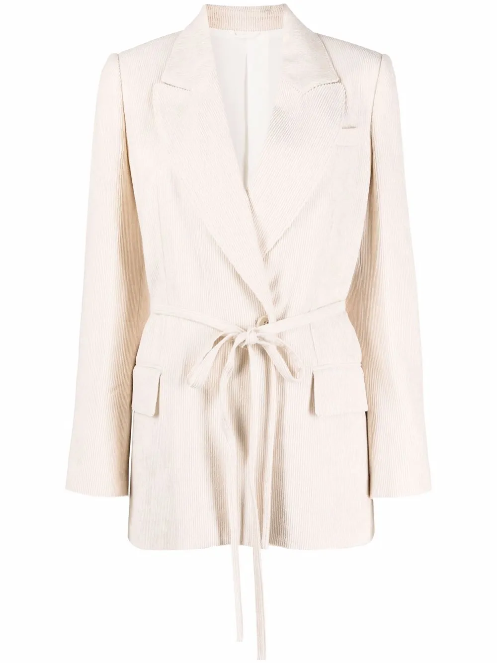 

Brunello Cucinelli belted single-breasted blazer - Neutrals