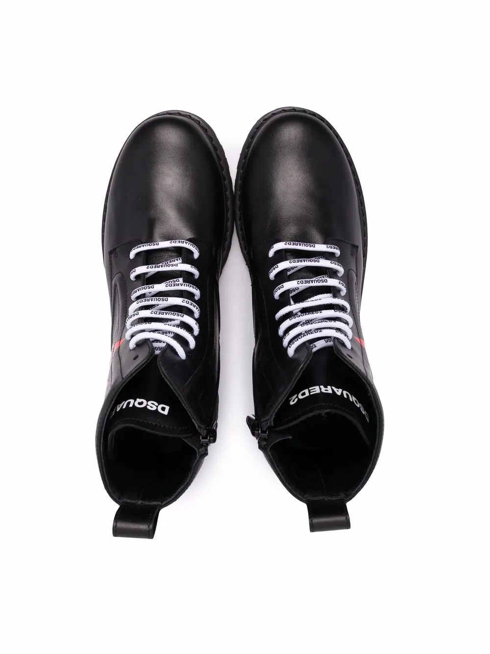 фото Dsquared2 kids ботинки на шнуровке