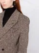 Bottega Veneta double-breasted herringbone blazer