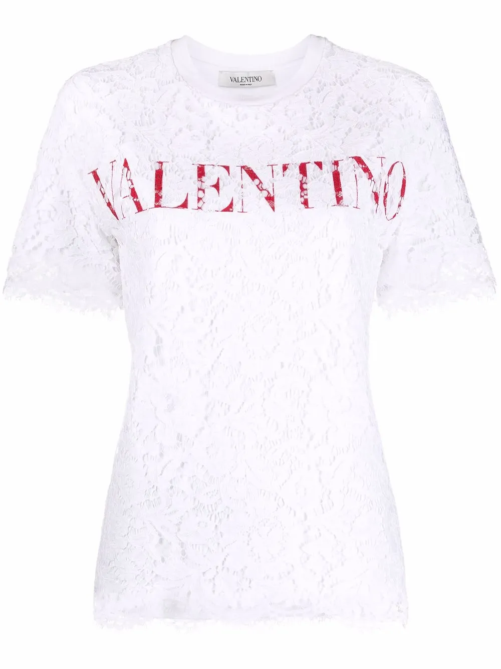 фото Valentino футболка с логотипом vltn