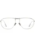 Gentle Monster Elephant 02 pilot-frame glasses - White