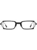 Gentle Monster S.O.A M01 rectangle-frame glasses - White