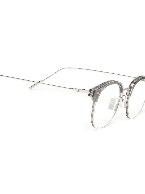 Gentle Monster Alio X GD1 round-frame Glasses | White | FARFETCH
