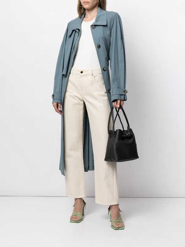 Vasic Bond Mini knot detail Bucket Bag Black FARFETCH AO