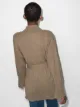 FRAME tied-waist oversized cardigan