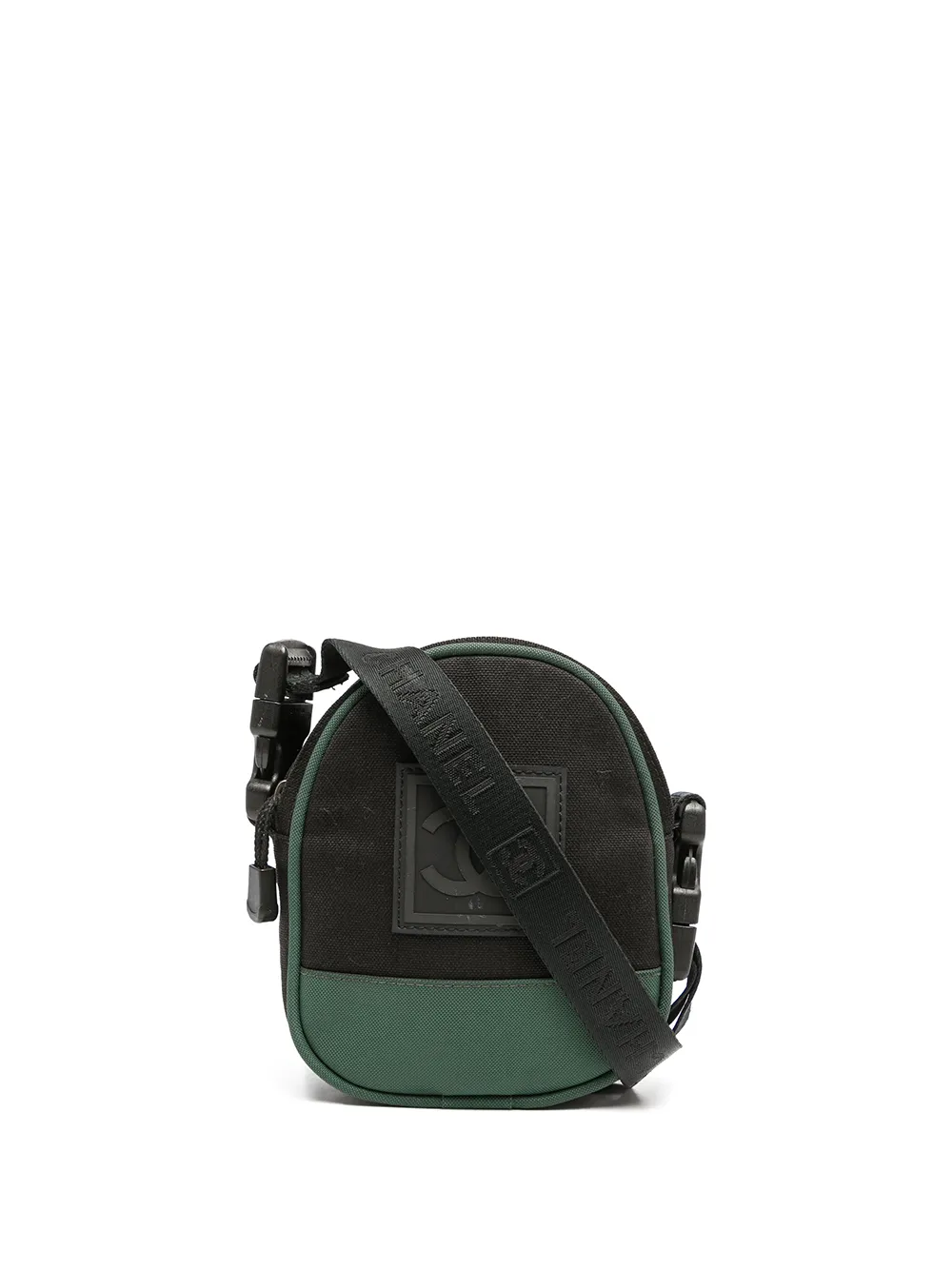 

Chanel Pre-Owned bolsa crossbody con parche Sports CC 1998 - Negro