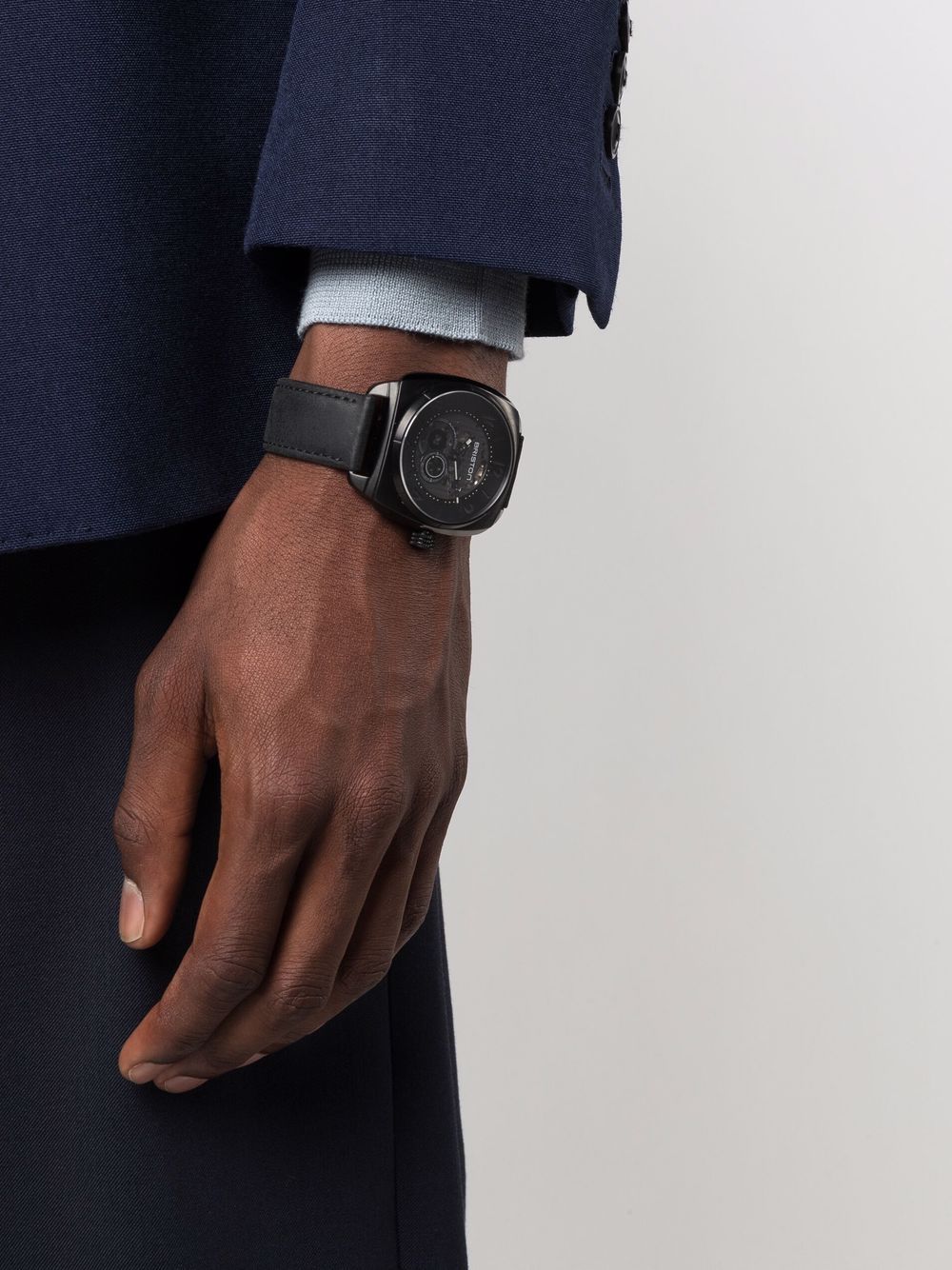 Briston Watches Streamliner Skeleton horloge - Zwart