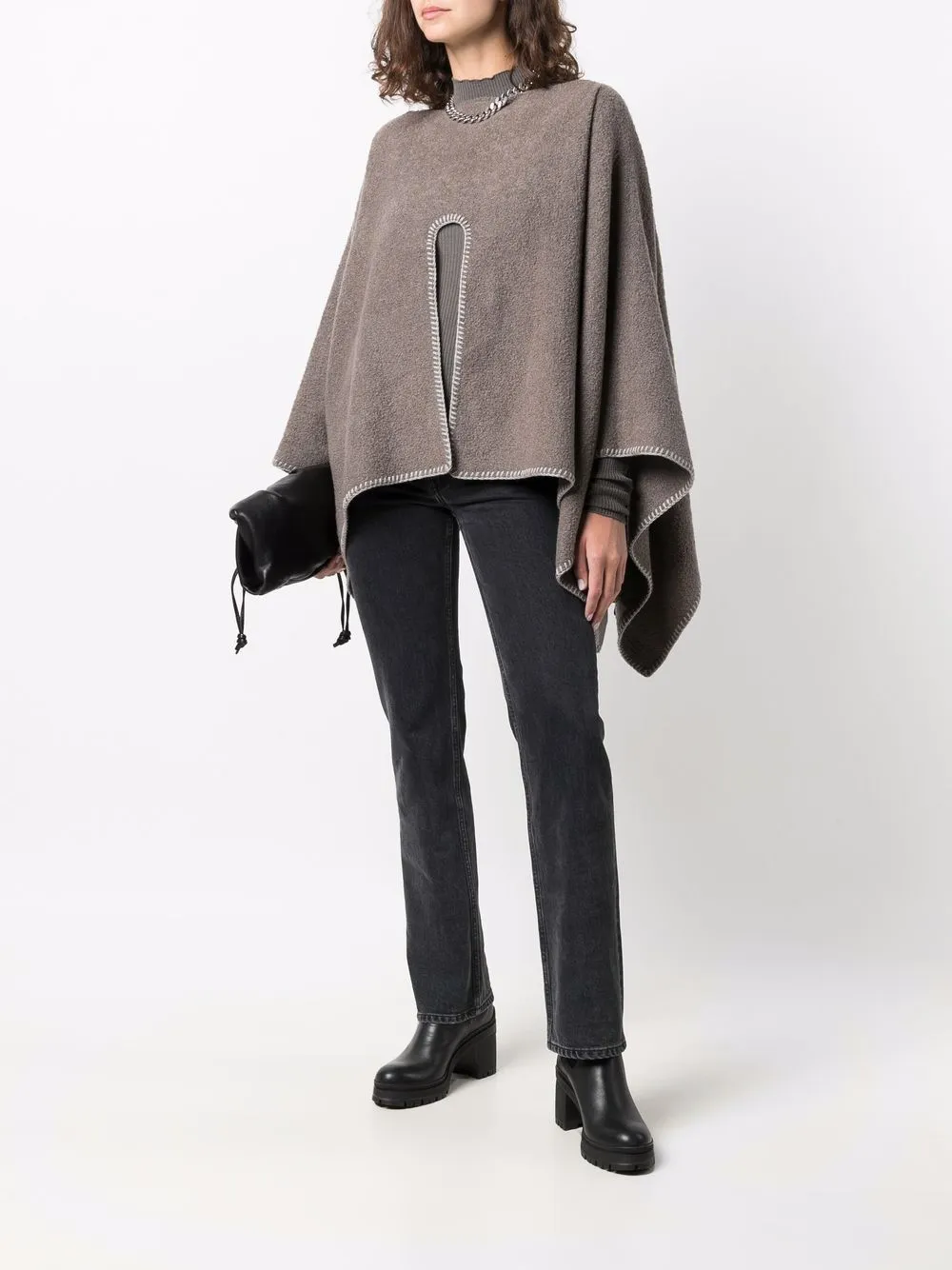 Изображение 2 из Rick Owens кейп без застежки