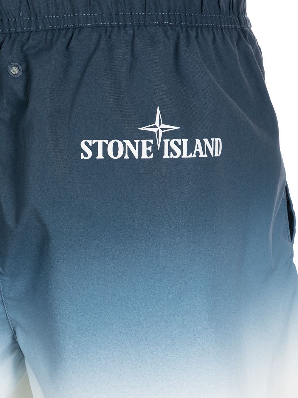 фото Stone island плавки-шорты с эффектом омбре