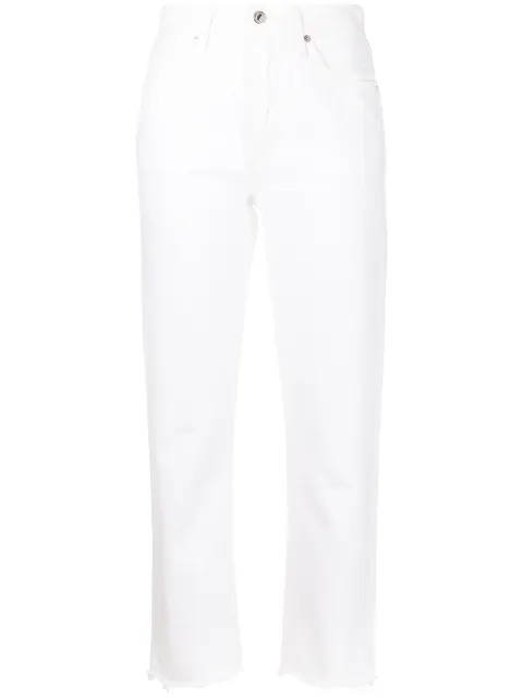 Citizens of Humanity high-rise cropped jeans