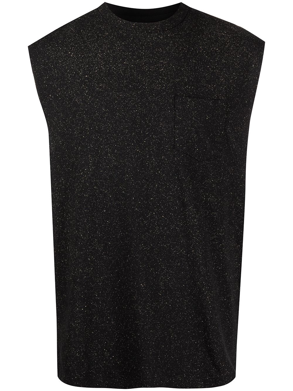 

John Elliott camiseta con bolsillo de parche - Negro