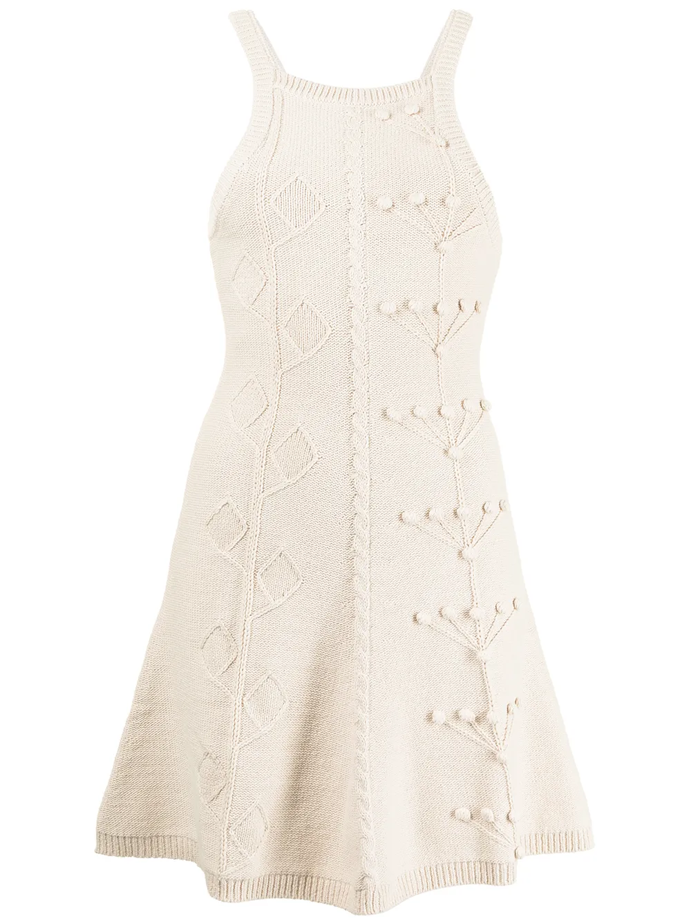 

Alice McCall vestido tejido Songbird - Blanco