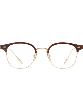 Gentle Monster Alio XB4 Glasses | White | FARFETCH