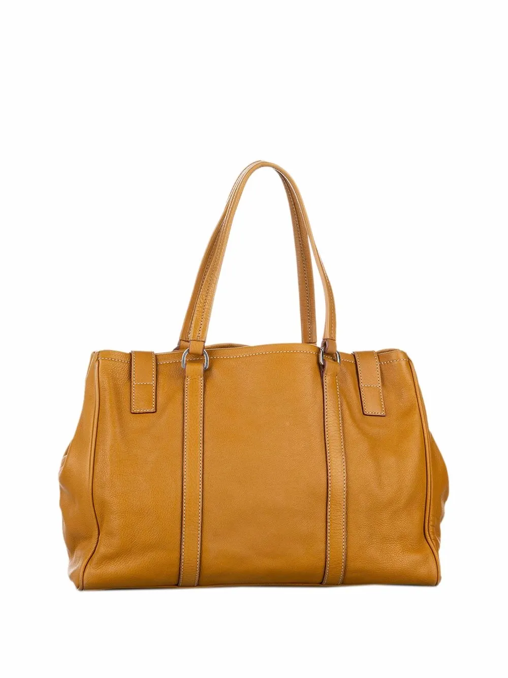 Image 2 of Prada Pre-Owned buckled tote bag