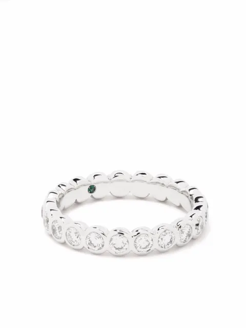 Courbet anillo Origine en oro blanco reciclado de 18kt con diamantes