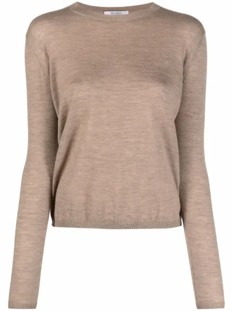 Max Mara Klassischer Kaschmirpullover