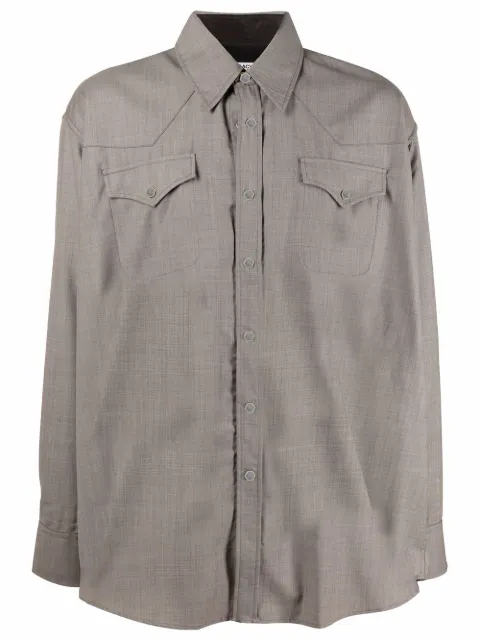 OUR LEGACY ranch-cut longsleeved shirt 