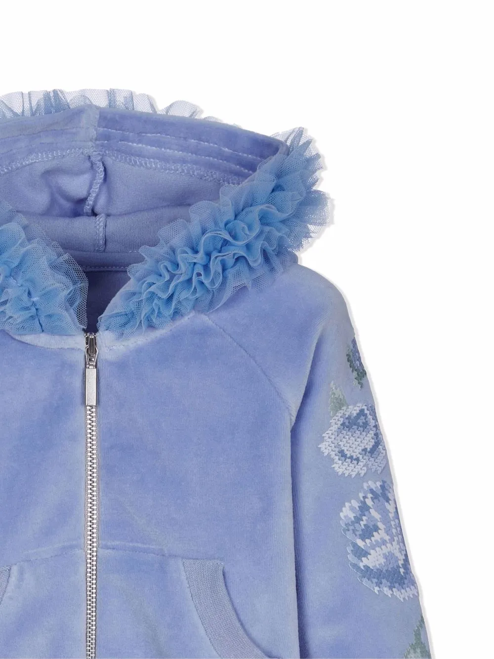 фото Lapin house бархатный спортивный костюм с худи