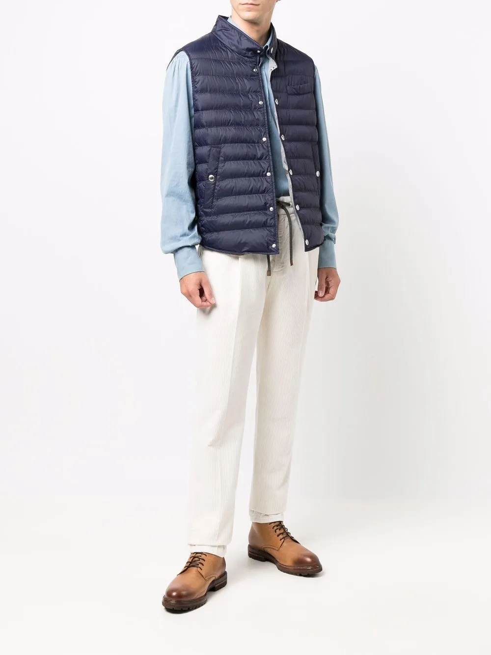фото Brunello cucinelli стеганый жилет