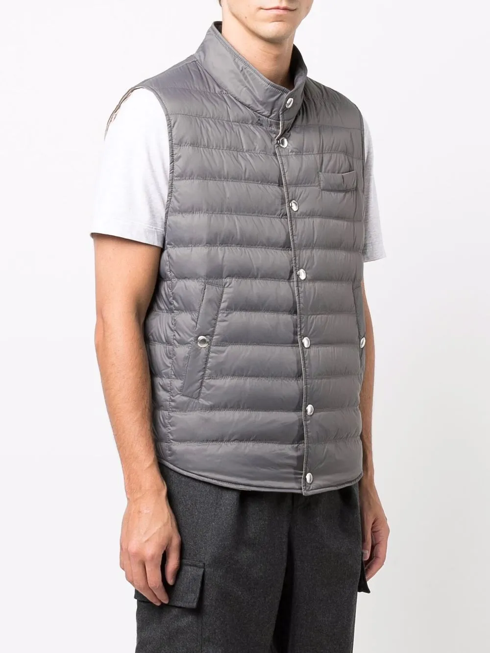 фото Brunello cucinelli стеганый жилет