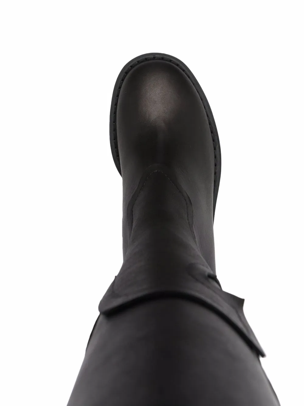 фото Mm6 maison margiela сапоги с закругленным носком