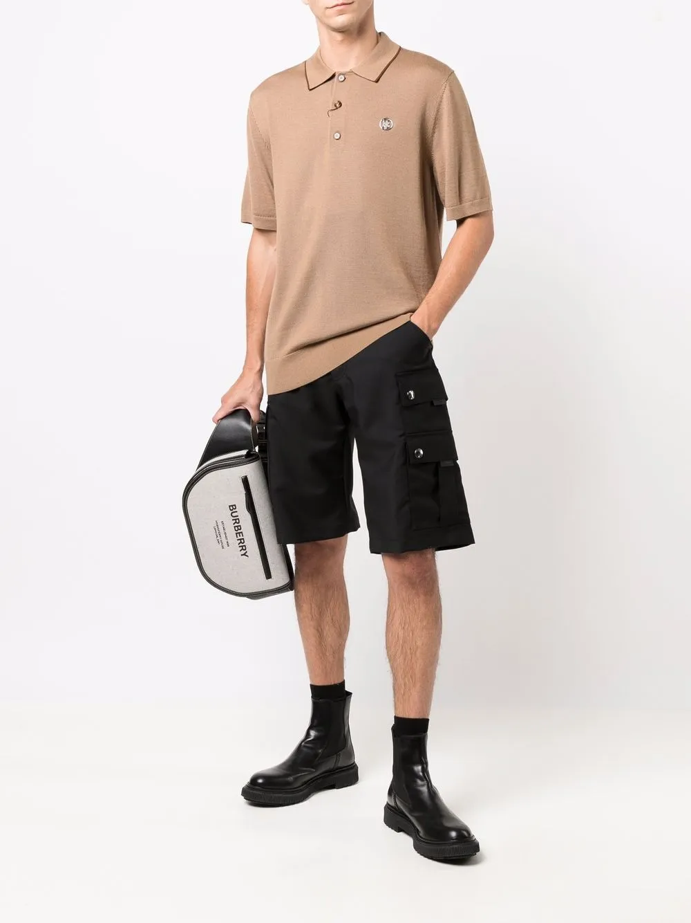 фото Burberry шорты карго