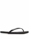 Michael Michael Kors monogram-print flip flops - Black