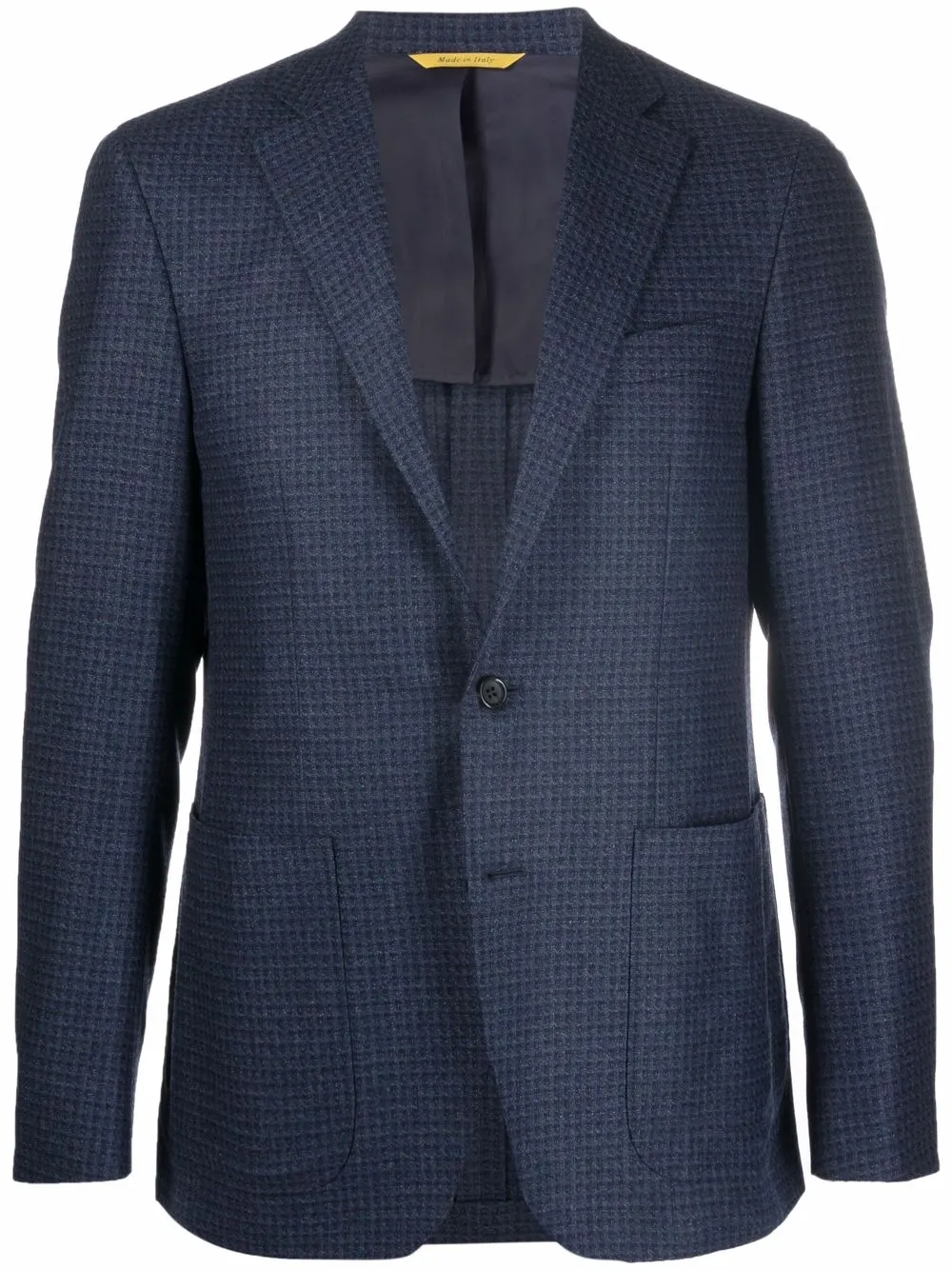 

Canali blazer con botones - Azul