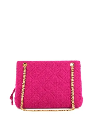 CHANEL Pre-Owned 1995 チェック ショルダーバッグ | ピンク | FARFETCH JP