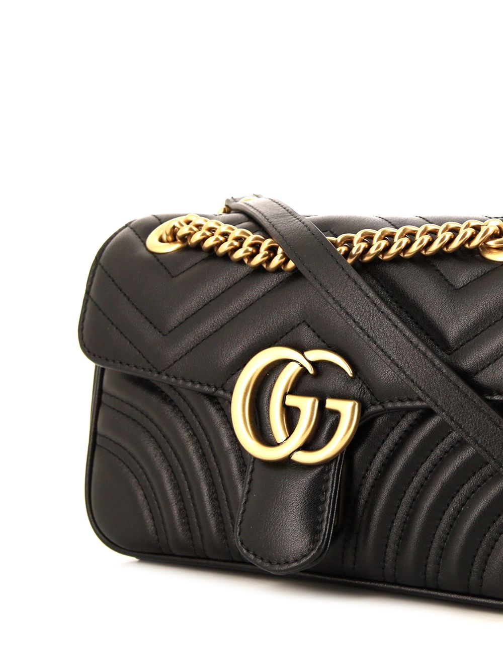 фото Gucci pre-owned мини-сумка на плечо gg marmont 2020-го года