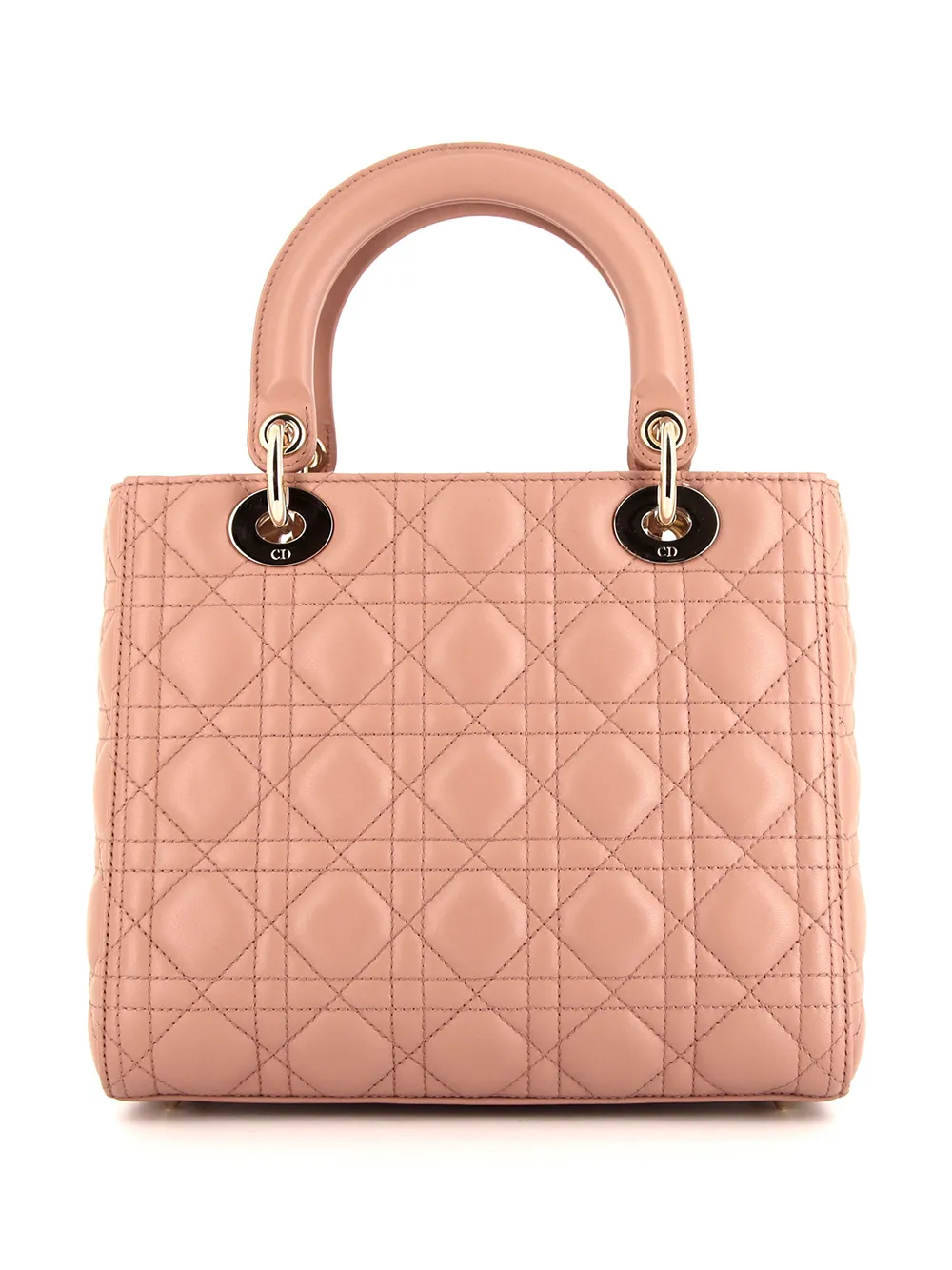 фото Christian dior сумка lady dior medium pre-owned 2019-го года