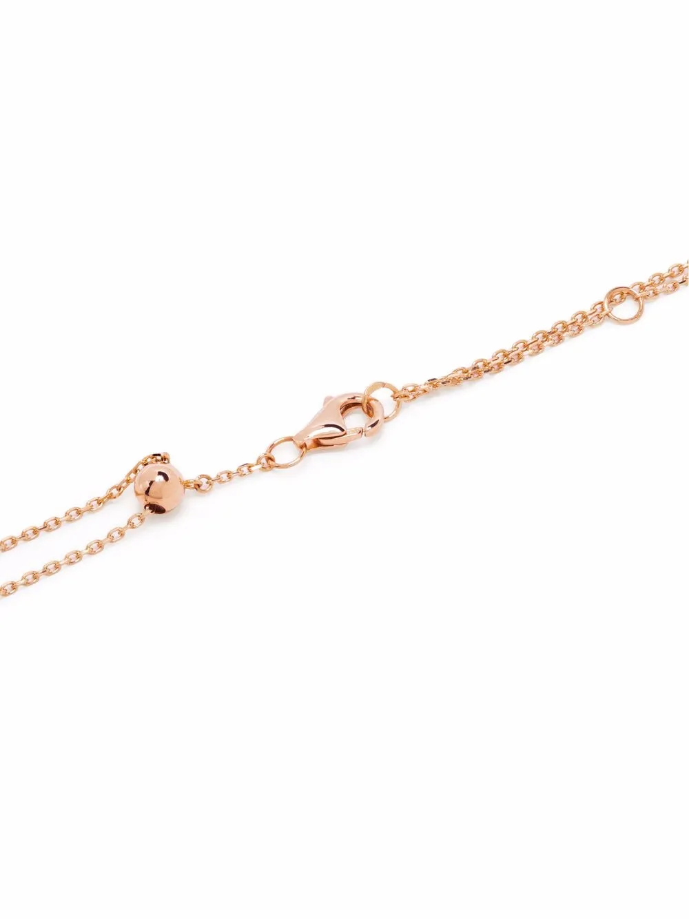 Djula Collana Delicacy in oro rosa 18 carati con diamanti | Alta gioielleria | Image 4